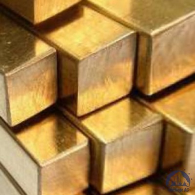 Квадрат латунный 15х15 мм ЛС59 купить в Коломне