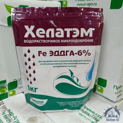Удобрение ХЕЛАТЭМ Fe 6 Fe EDDHA (ЭДДГА) 6 % купить в Коломне