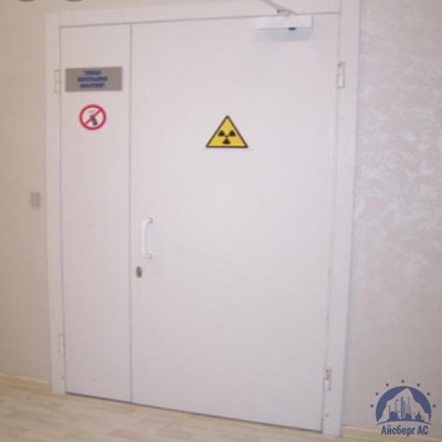 Рентгенозащитная алюминиевая дверь 1070х2080-1 мм купить в Коломне