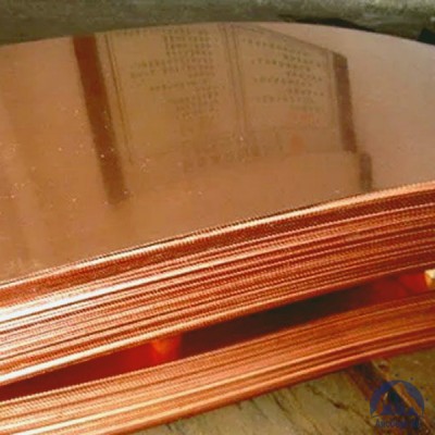 Лист медный 44х600х1500 мм М1М ГОСТ 1173-2006 купить в Коломне